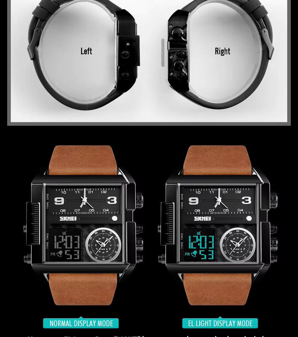 SKMEI 1391 hommes montre de sport haut de gamme montres home